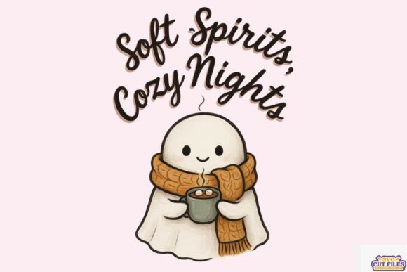 Download Soft Spirits Cozy Nights PNG Graphic - Night Collection