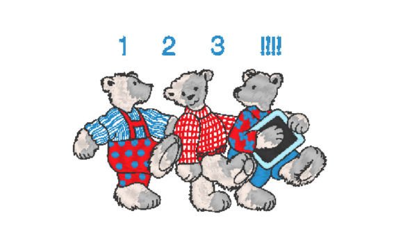 Download Three Cute Teddy Bears - Premium Bundle