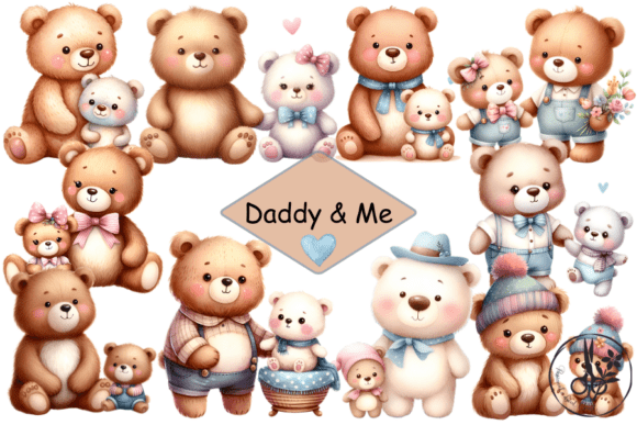 Download Daddy &amp; Me - Cute Teddy Bears - Cute teddy bears Collection