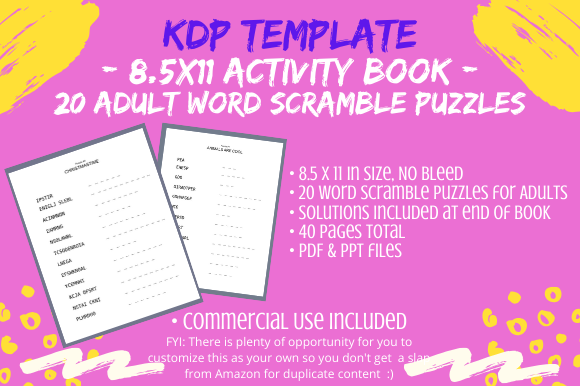 Download 20 Word Scramble Puzzles for Adults Mix - Adults Collection