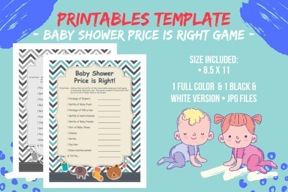 Download Baby Shower Price is Right Game 4 Adults - Adults Collection