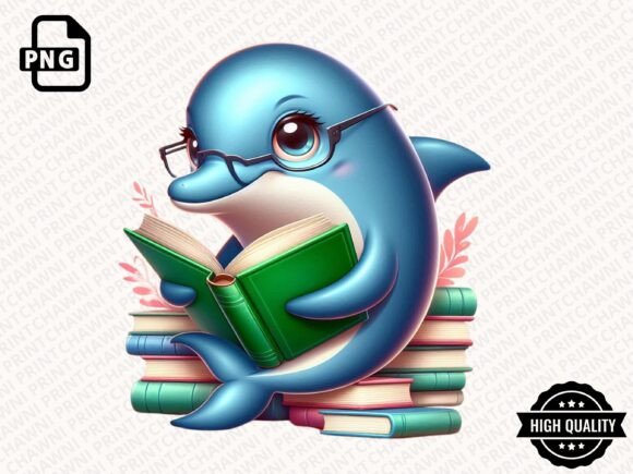 Download Cute Animal Reading Book Clipart PNG - Animal reading book Collection